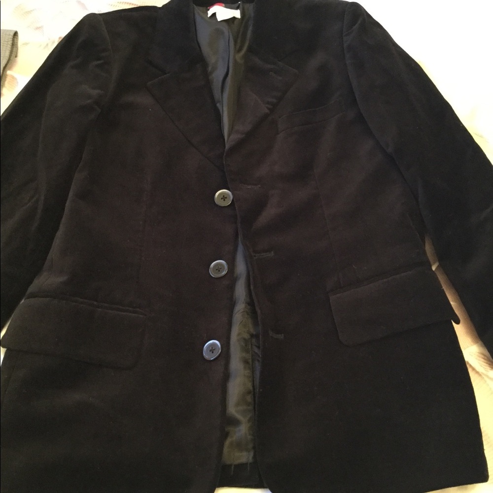 Cool boys velour blazer for size 7 boys